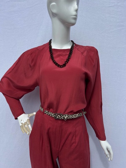 Banana Republic Cheetah Print Skinny Leather Belt - Picture 4 of 6